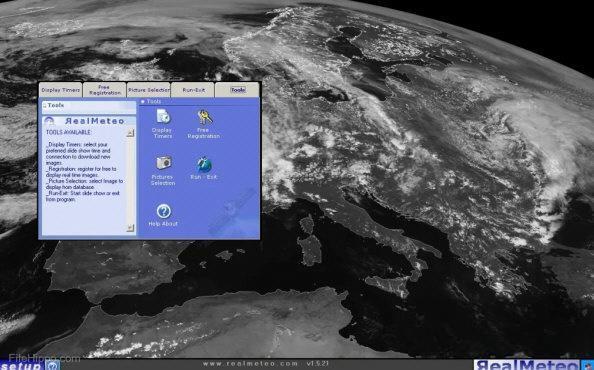 RealMeteo卫星地图更新软件 v6.1.1 官方绿色版 RealMeteo卫星地图更新软件 v6.1.1 官方绿色版