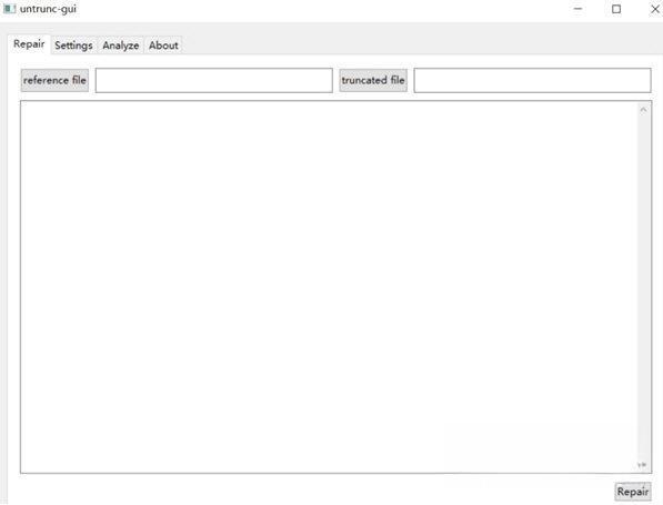 untrunc 视频恢复软件 1.0 绿色版 untrunc 视频恢复软件 1.0 绿色版