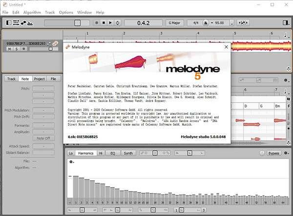 Celemony Melodyne Studio（音频编辑软件）官方版 5.3.0.011 最新版