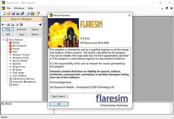 Schlumberger Flaresim(火炬系统模拟设计软件)官方版 2023.1.132 最新版