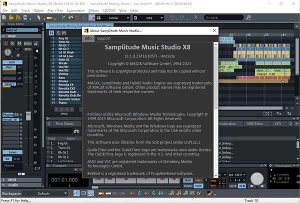 Magix Samplitude8官方版v8.0最新版