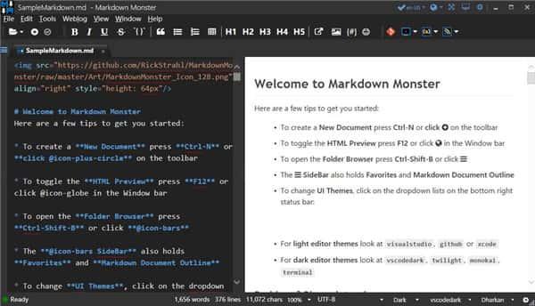 Markdown Monster编辑器最新版v3.9.10官方版 Markdown Monster编辑器最新版v3.9.10官方版