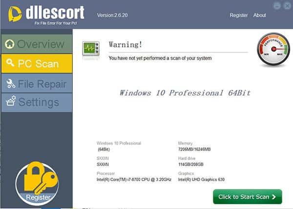 DLLEscort(dll修复工具)v2.6.20
