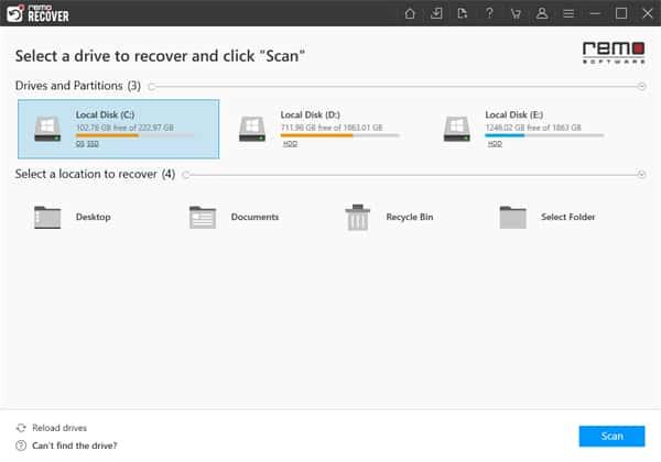 Remo Recover数据恢复软件v6.0.0.246最新版