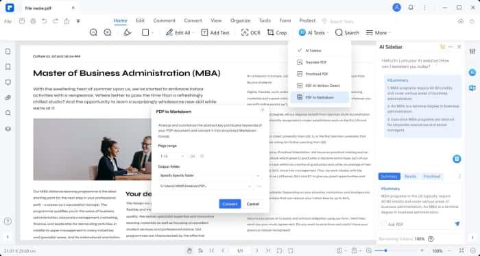 PDFelement(PDF编辑器)v11.4.20官方版