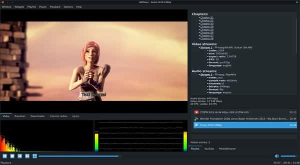 QMPlay2(开源媒体播放器)v25.01.19官方版