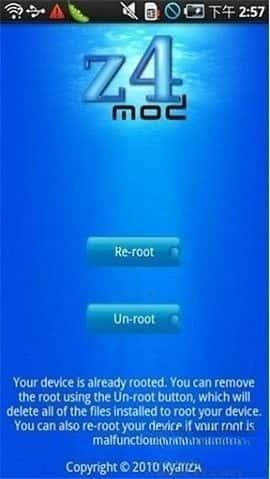 z4root中文版(手机一键root工具)v5.0安卓版