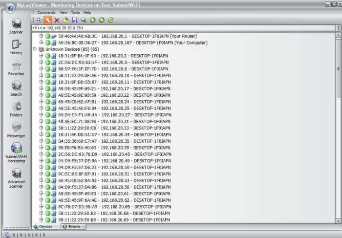 MyLanViewer(局域网扫描工具)v6.6.1中文便捷版 MyLanViewer(局域网扫描工具)v6.6.1中文便捷版