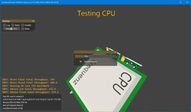 UserBenchmark(电脑性能测试)软件)v4.7.1.0便携版