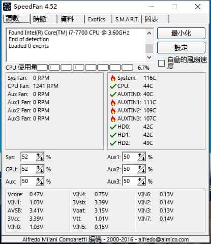 SpeedFan(风扇调速软件)v4.52中文版