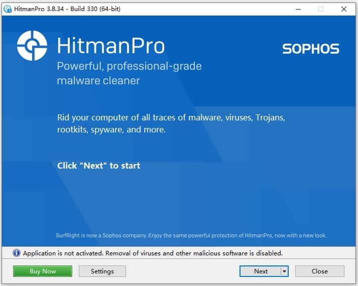 Hitman Pro反间谍病毒软件v3.8.44.340电脑版