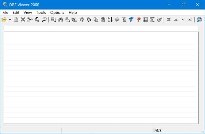 DBF Viewer 2000(查看和编辑DBF文件)v8.85便携版
